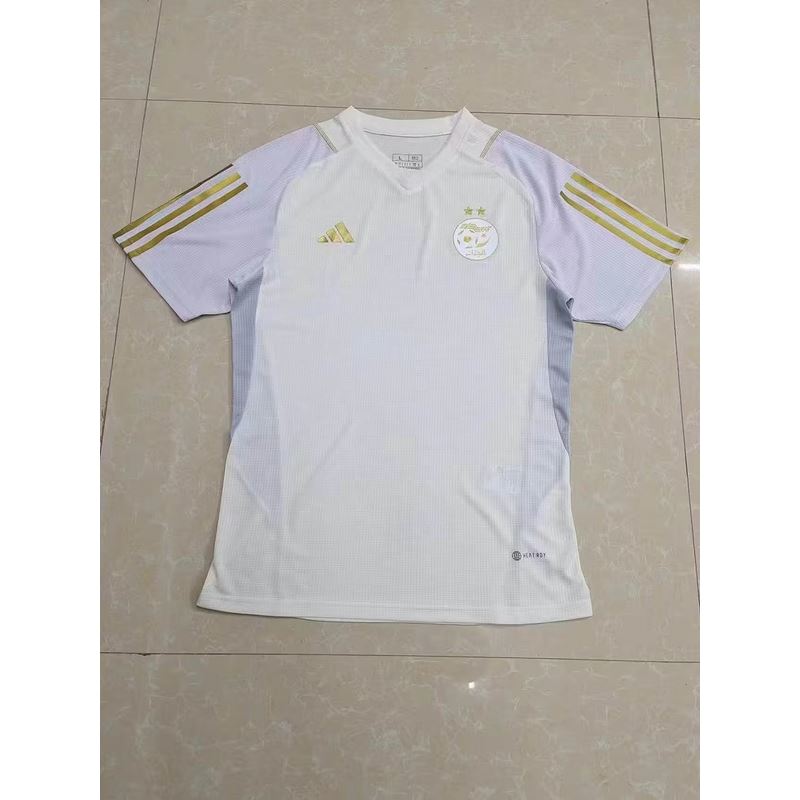 2022 Algeria training uniform white - Click Image to Close